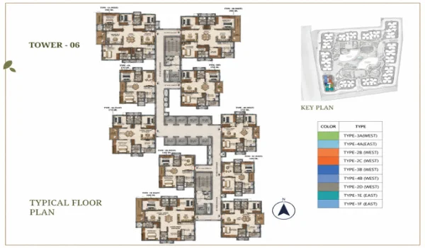 Featured Image of Typical Floor Layout Prestige Golden Grove Tower 6 Planning